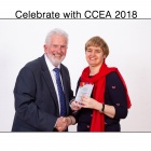 Mr. Carson with Emma-Jane